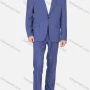 Wholesale Men's Fashion Striped Lapel One Button Pockets Blazer & Pants 2 Piece Sets preview