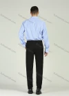 Wholesale Men's Formal Long Sleeve Wrinkle-Resistant Striped Button Down Dress Shirt - Liuhuamall