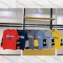 Wholesale Boys Round Neck Long Sleeves Curved Stripes Print Sweatshirt preview