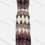 Wholesale Women's Sleeveless Round Neck Allover Vintage Print Maxi Tank Dress preview
