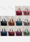 Wholesale Women's Casual Nylon Plain Portable Bag With Multiple Compartments - Liuhuamall