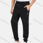 Wholesale Men's Athletic Plain Slim Fit Waffle Knit Pockets Stretch Jogger Pants preview