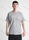 Wholesale Men's Round Neck Short Sleeve Letter Graphic T-Shirt 1801c4660# - Liuhuamall