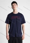 Wholesale Men's Round Neck Short Sleeve Letter Graphic T-Shirt 1801c4660# - Liuhuamall