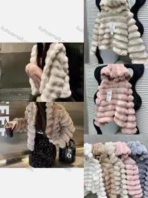 Wholesale Women's Casual Plain Zipper Hooded Thermal Fluffy Coat 3003#, LIUHUA CLOTHING WHOLESALE