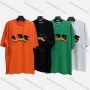 Wholesale Men's Casual Number Graphic Round Neck Half Sleeve 100% Cotton Tee preview