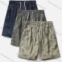 Wholesale Men's Casual Geometric Zipper Pockets Drawstring Shorts 615# preview
