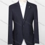 Wholesale Men's Formal Lapel Long Sleeve Single Breasted Patch Pocket Plain Blazer Jackets preview