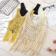 Wholesale Hand‑Crochet Hollow‑Out Fringe Sleeveless Top Multi-color Clothing Wholesale Market Liuhua
