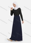Wholesale Women's Casual Plain Elastic High Waist Maxi Skirts 1363# - Liuhuamall