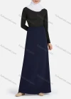 Wholesale Women's Casual Plain Elastic High Waist Maxi Skirts 1363# - Liuhuamall
