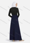 Wholesale Women's Casual Plain Elastic High Waist Maxi Skirts 1363# - Liuhuamall