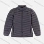 Wholesale Men's Casual Stand Collar Zipper Pockets Thermal Lined Puffer Coat 1619-3# preview
