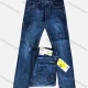 Wholesale Boys Distressed Button Pockets Labelled Frayed Embroidered Letter Plain Casual Jean 4# Clothing Wholesale Market Liuhua