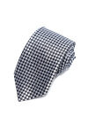 Wholesale Men's Business Formal Checkerboard Ties & Pocket Square & Cufflinks Sets - Liuhuamall