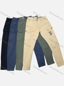 Wholesale Men's Casual Plain Ankle Length Cargo Pants, LIUHUA CLOTHING WHOLESALE
