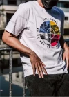 Wholesale Men's Round Neck Short Sleeve Letter Graphic T-Shirt 1808C4994# - Liuhuamall