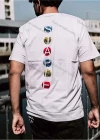Wholesale Men's Round Neck Short Sleeve Letter Graphic T-Shirt 1808C4994# - Liuhuamall