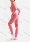 Wholesale Women's 2 Piece Workout Outfits Sports Long Sleeve Seamless Leggings Yoga Gym Activewear Set AB26# - Liuhuamall