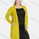 Wholesale Women's Casual Long Sleeve Pockets Spilt Side Plain Cardigan F Clothing Wholesale Market Liuhua