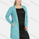 Wholesale Women's Casual Long Sleeve Pockets Spilt Side Plain Cardigan F Clothing Wholesale Market Liuhua