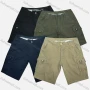 Wholesale Men's Casual Plain Multiple Pockets Cargo Shorts D-758# preview