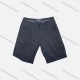 Wholesale Men's Casual Plain Flap Pockets Cargo Shorts D-755# Slate Gray Clothing Wholesale Market Liuhua