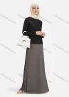 Wholesale Women's Casual Plain Elastic High Waist Maxi Skirts 1363# - Liuhuamall