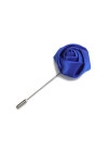 Wholesale Men's Fashion Plain Satin Flower Boutonniere With Pin For Suit - Liuhuamall