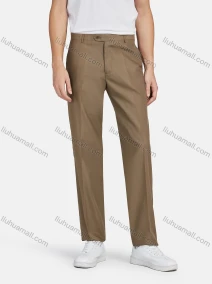 Wholesale Men's Casual Plain Pockets Straight Leg Taperd Pants, LIUHUA CLOTHING WHOLESALE