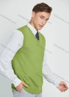 Wholesale Men's Classic Plain V Neck Sleeveless Jumpers Knit Sweater Vest - Liuhuamall