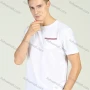 Wholesale Men's Short Sleeve Round Neck Patch Pocket Plain T-Shirt preview