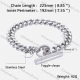 Wholesale Stainless Steel Toggle Clasps Bracelet GS0141# 2# Clothing Wholesale Market Liuhua