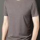 Wholesale Men's Basics Crew Neck Short Sleeve Plain Breathable T-shirts 81176# Coffee Wholesale Clothing Market & Manufacturers -LIUHUAMALL
