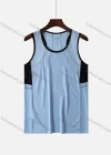 Wholesale Men's Quick Dry Comfy Workout Racerback Colorblock Jacquard Athletic Tank Top - Liuhuamall