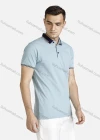 Wholesale Men's Contrast Short Sleeve Polo Shirt - Liuhuamall