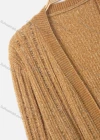 Wholesale Women's Plain Long Sleeve Fuzzy Knit Cardigan - Liuhuamall