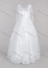 Wholesale Women's Glamorous Sweetheart Embroidery Pearl Decor Corset Bodice Classic Tulle Wedding Gown - Liuhuamall