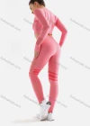 Wholesale Women's 2 Piece Workout Outfits Sports Long Sleeve Seamless Leggings Yoga Gym Activewear Set AB26# - Liuhuamall