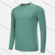 Wholesale Men's Athletic Workout Plain Breathable Long Sleeve Round Neck Tee CXM21704# Camouflage Green Clothing Wholesale Market Liuhua