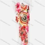 Wholesale Women's African Floral Print Plus Size Robe Half Sleeve Kaftan Dress preview