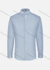 Wholesale Men's Business Collared Long Sleeve Button Down Plain Shirts - Liuhuamall