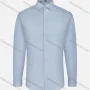 Wholesale Men's Business Collared Long Sleeve Button Down Plain Shirts preview