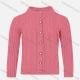 Wholesale Girls Long Sleeve Mock Neck Button Front Sweater Cardigan 7# Clothing Wholesale Market Liuhua