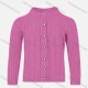 Wholesale Girls Long Sleeve Mock Neck Button Front Sweater Cardigan 3# Clothing Wholesale Market Liuhua