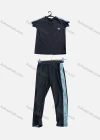 Wholesale Women's Sporty Quick Dry Knit Tee 2-piece Set - Liuhuamall