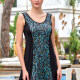 Women's Vacation Knit Swimsuit Set Black Clothing Wholesale Market -LIUHUA