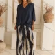 Wholesale Women's Summer Casual Plain Half Sleeve Ruched One Button Woven Top 715# Black Clothing Wholesale Market Liuhua
