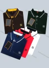 Wholesale Men's Casual Lycra Cotton Plain Short Sleeve Polo Shirt - Liuhuamall
