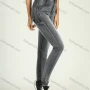 Wholesale Women's High Waist Stretch Washed Skinny Jeans preview